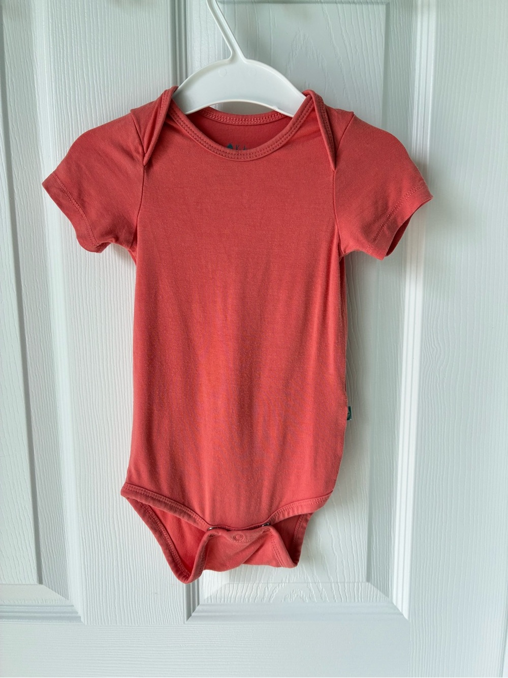 Kyte BABY Coral Short-Sleeve One-Piece Bodysuit